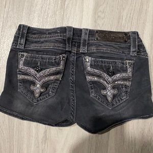 Rock Revival black shorts